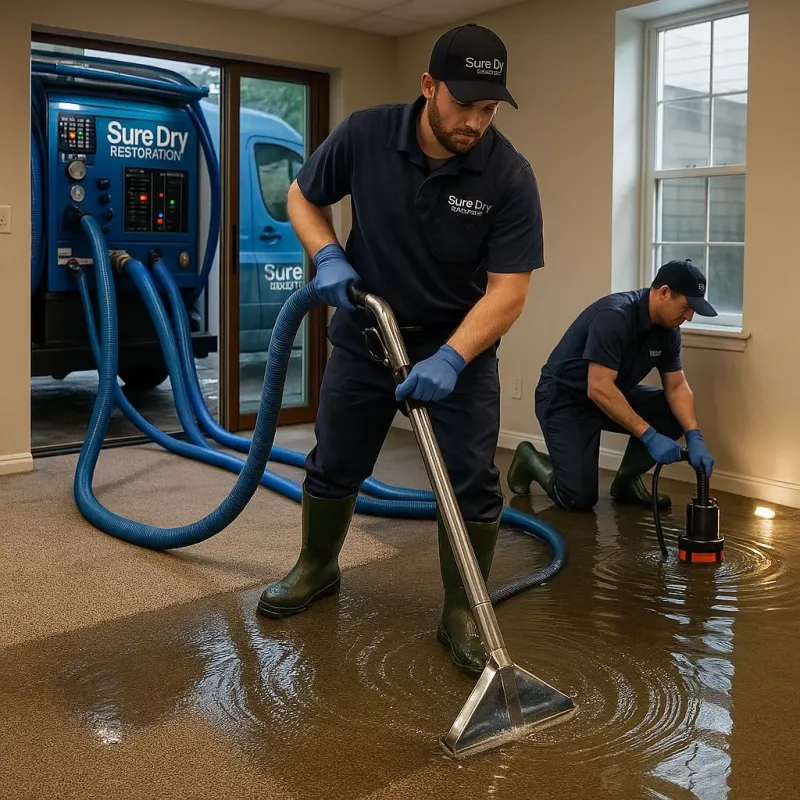 Water Extraction and Removal process in Swartzville, PA